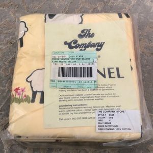 The company store sheep pillowcases